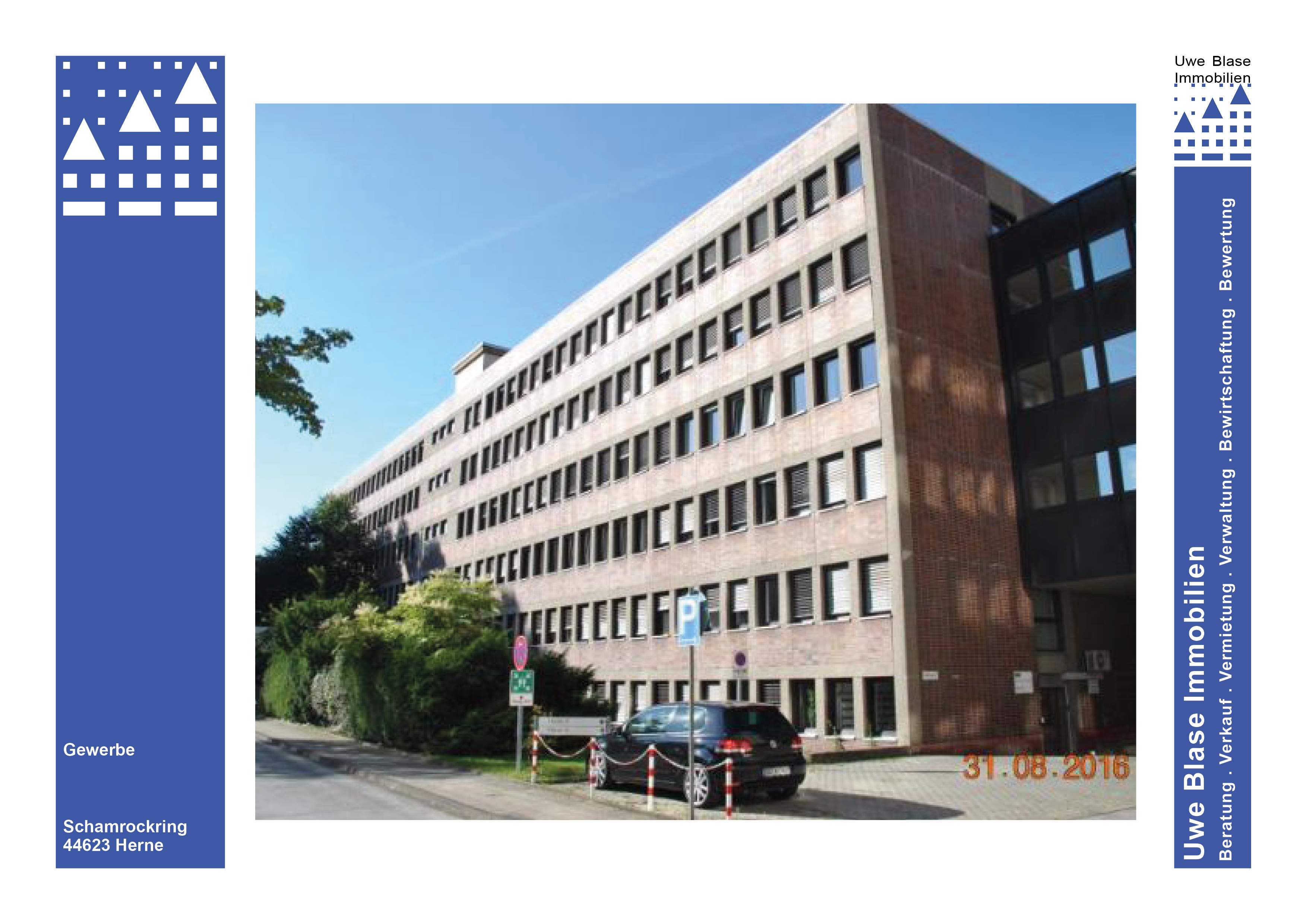 Haus 2: 6-geschossiges Bürogebäude