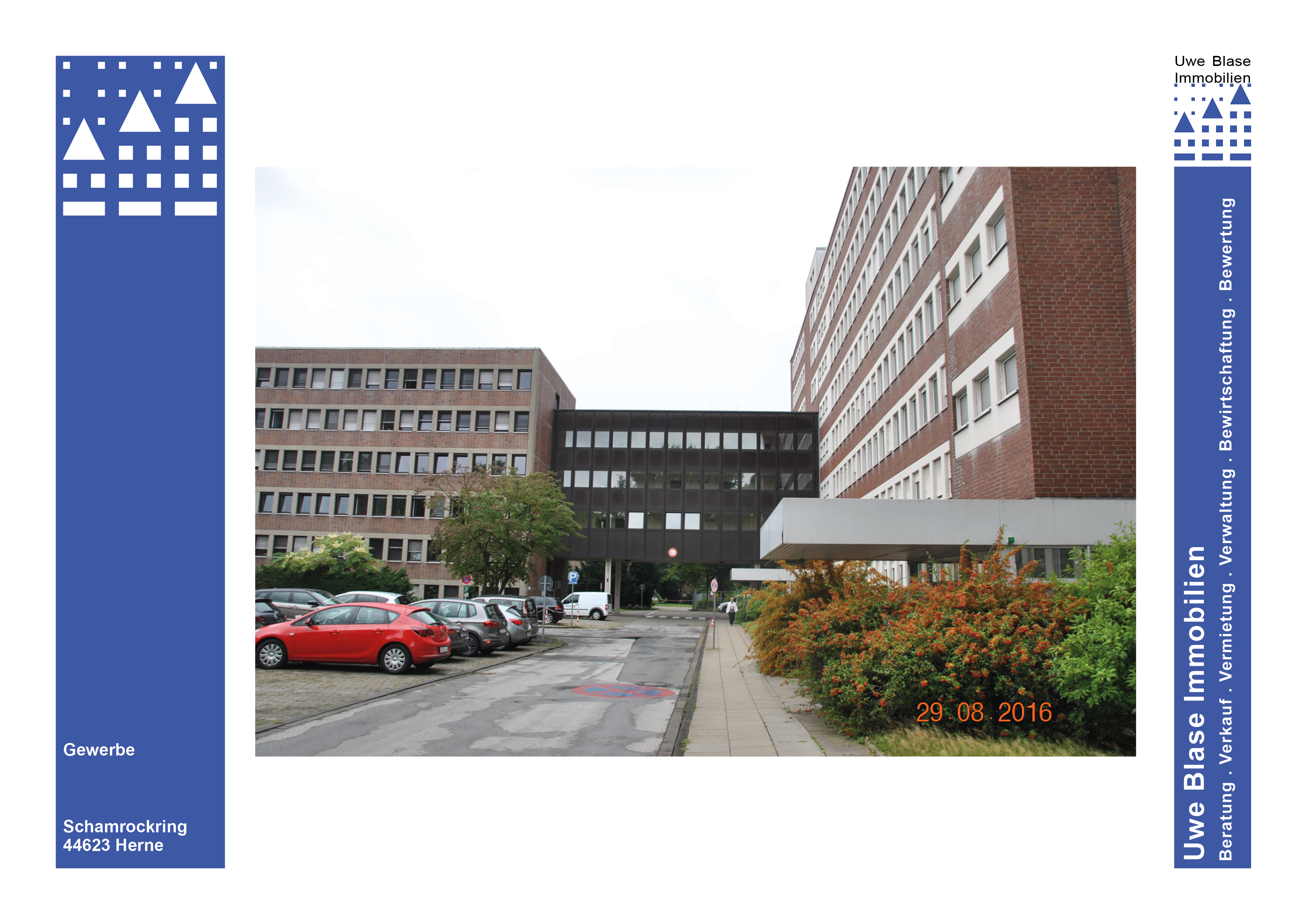 Haus 2: 6-geschossiges Bürogebäude