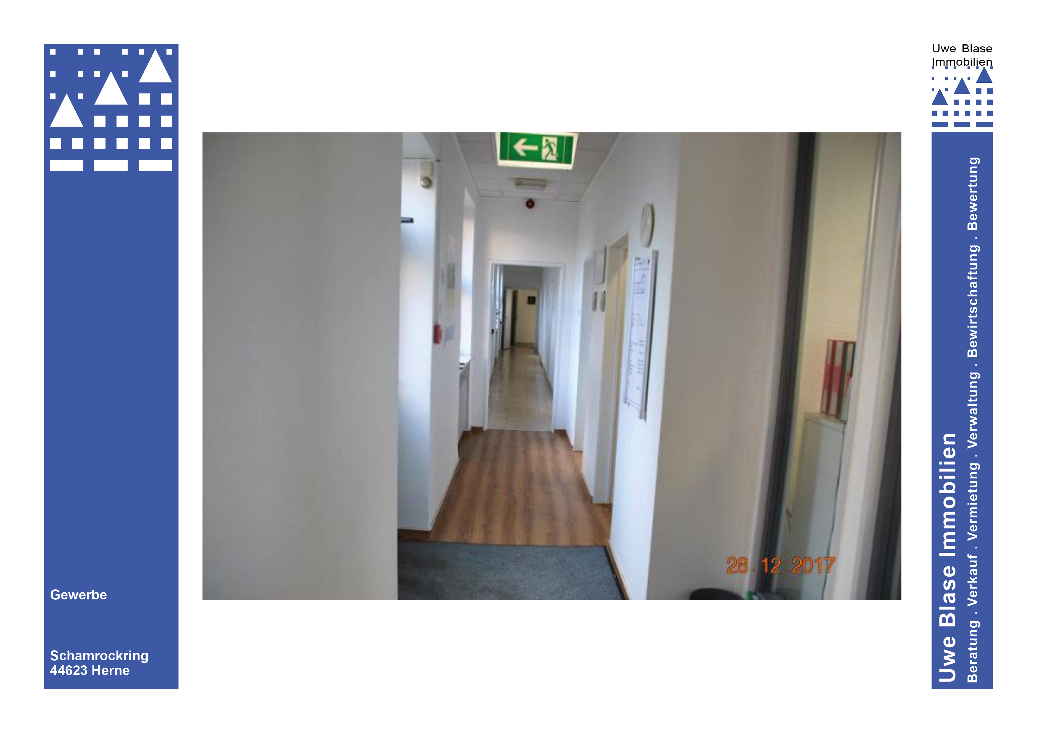 Haus 11: Büroflächen mit Lagerräumen im Keller