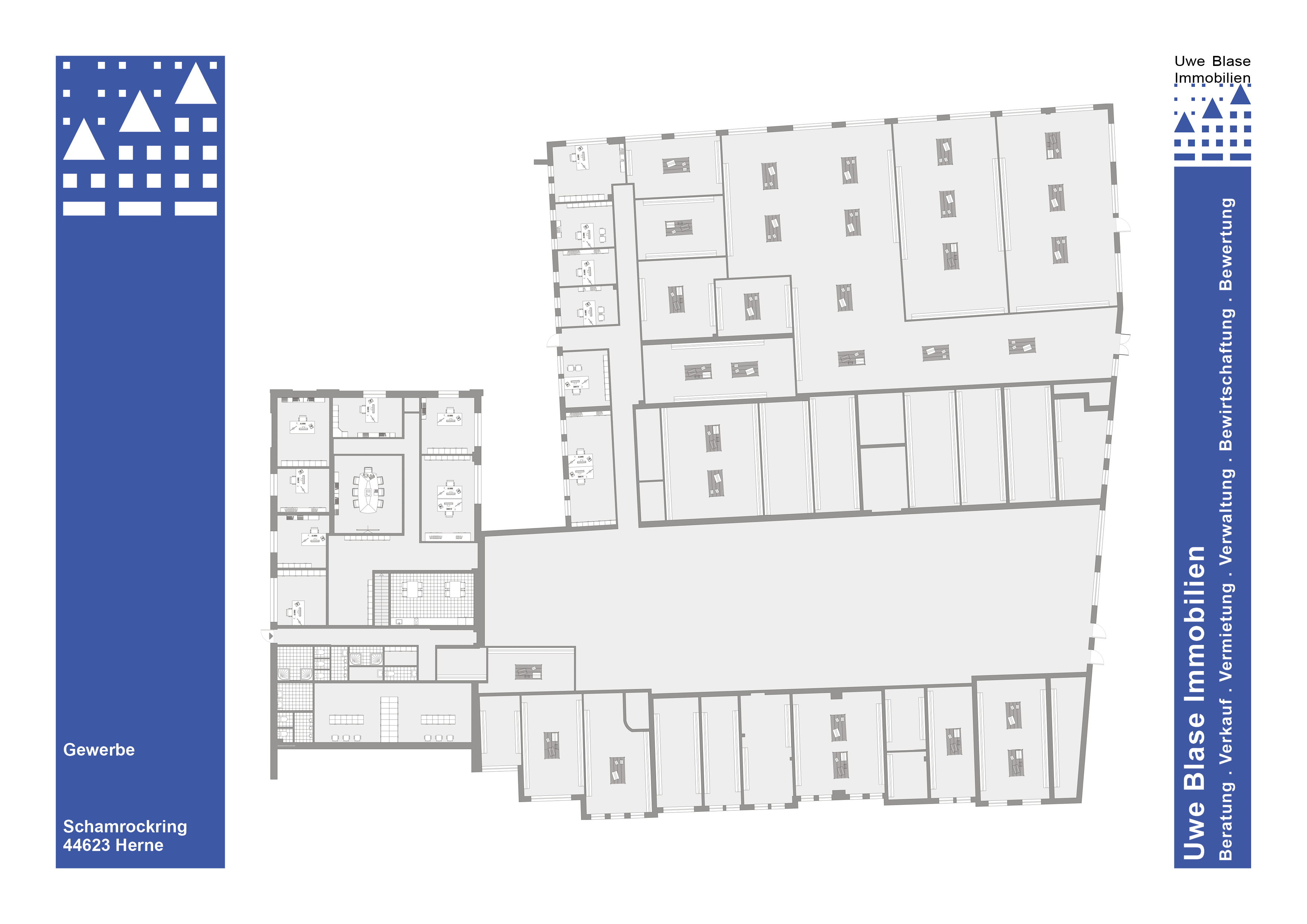 Haus 19: attraktive Büro-/Lagerflächen