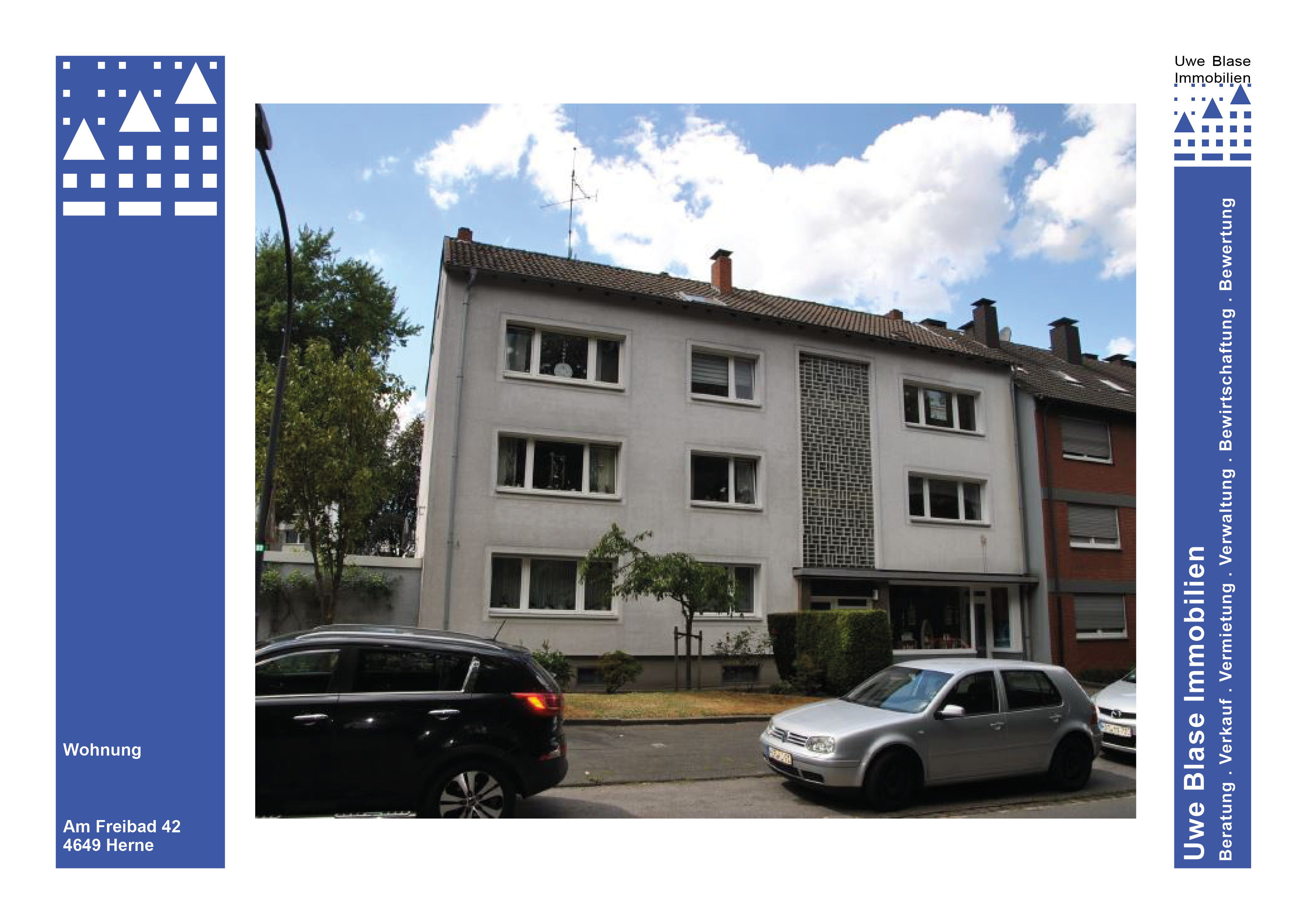 Eigentumswohnung mit ca. 54 m² Wfl. und Garage