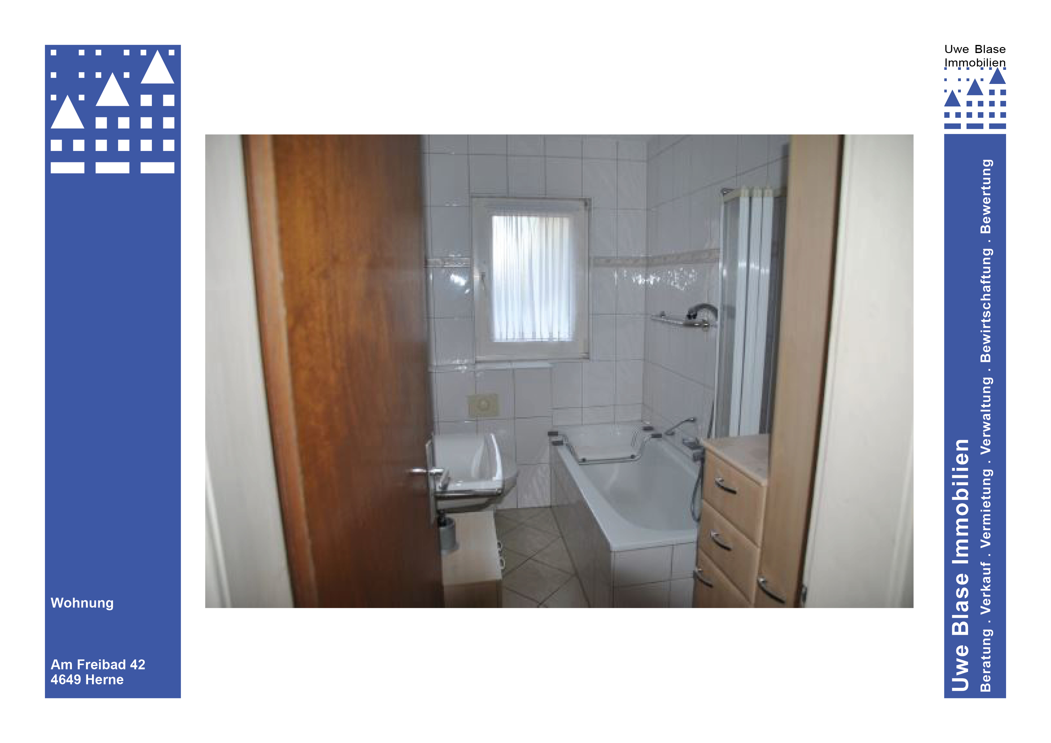 Eigentumswohnung mit ca. 54 m² Wfl. und Garage