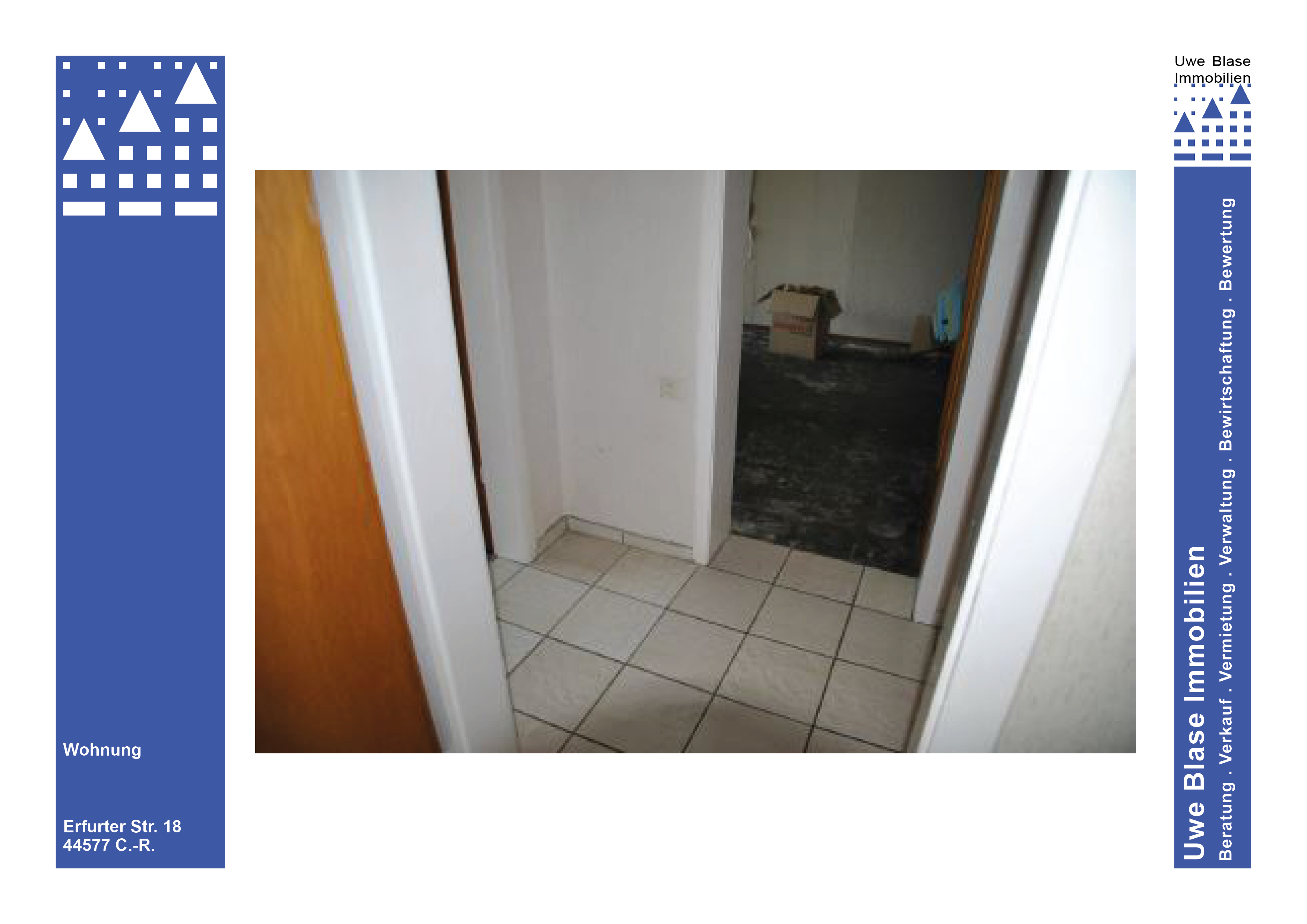 Eigentumswohnung mit ca. 70 m² Wfl. und Garage