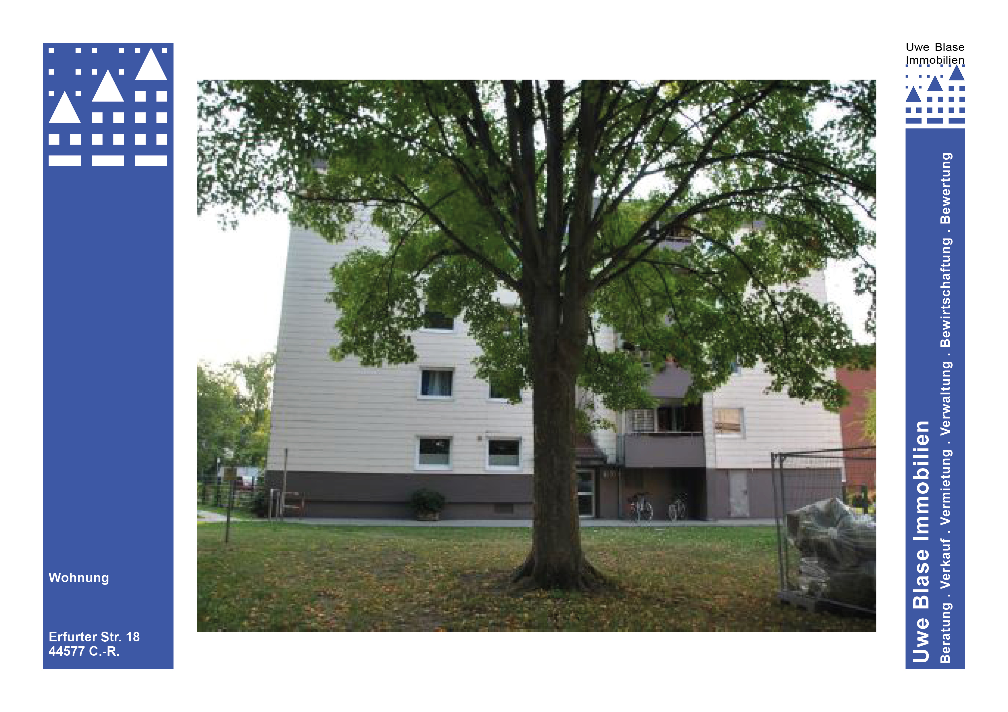 Eigentumswohnung mit ca. 70 m² Wfl. und Garage