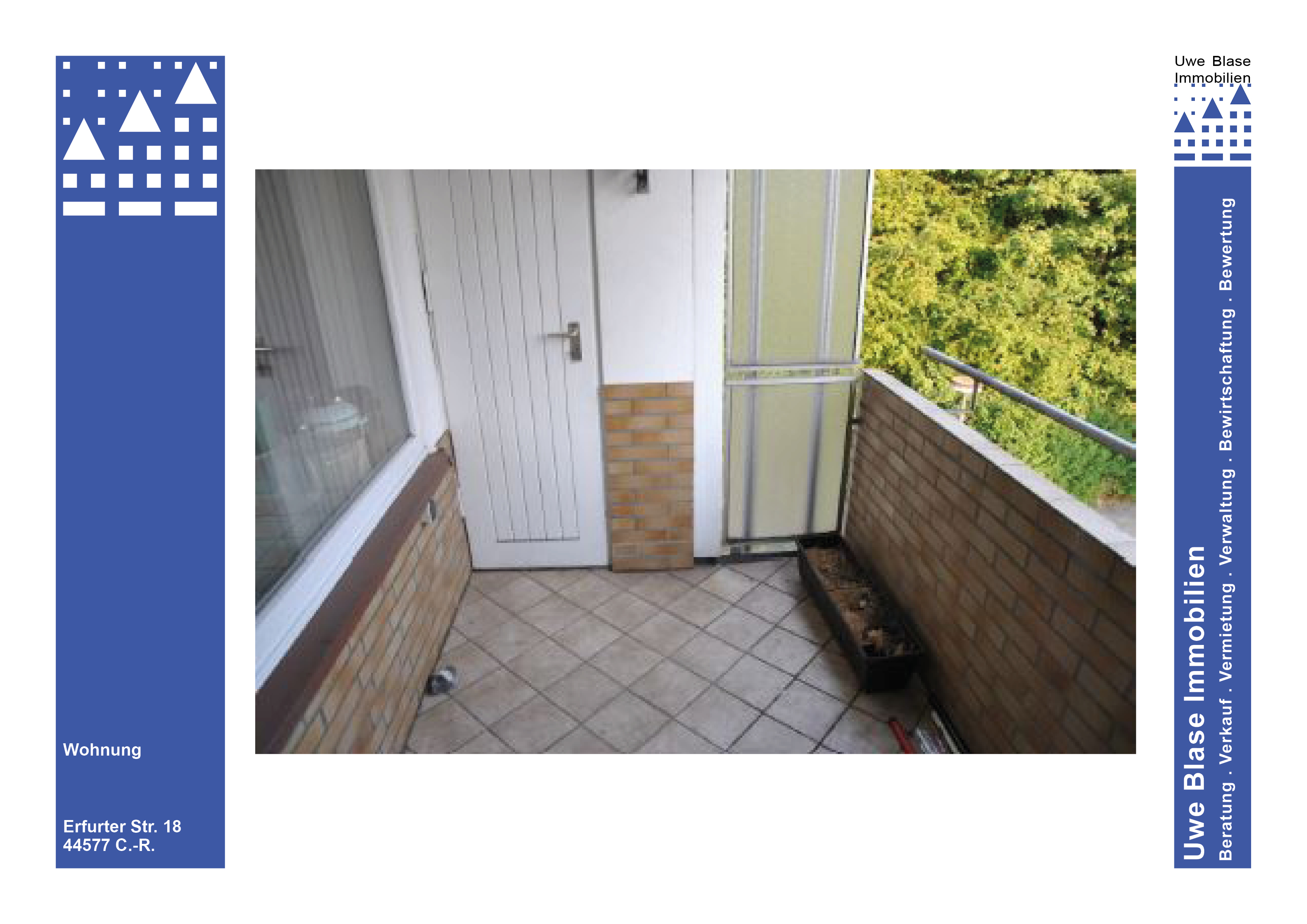 Eigentumswohnung mit ca. 70 m² Wfl. und Garage