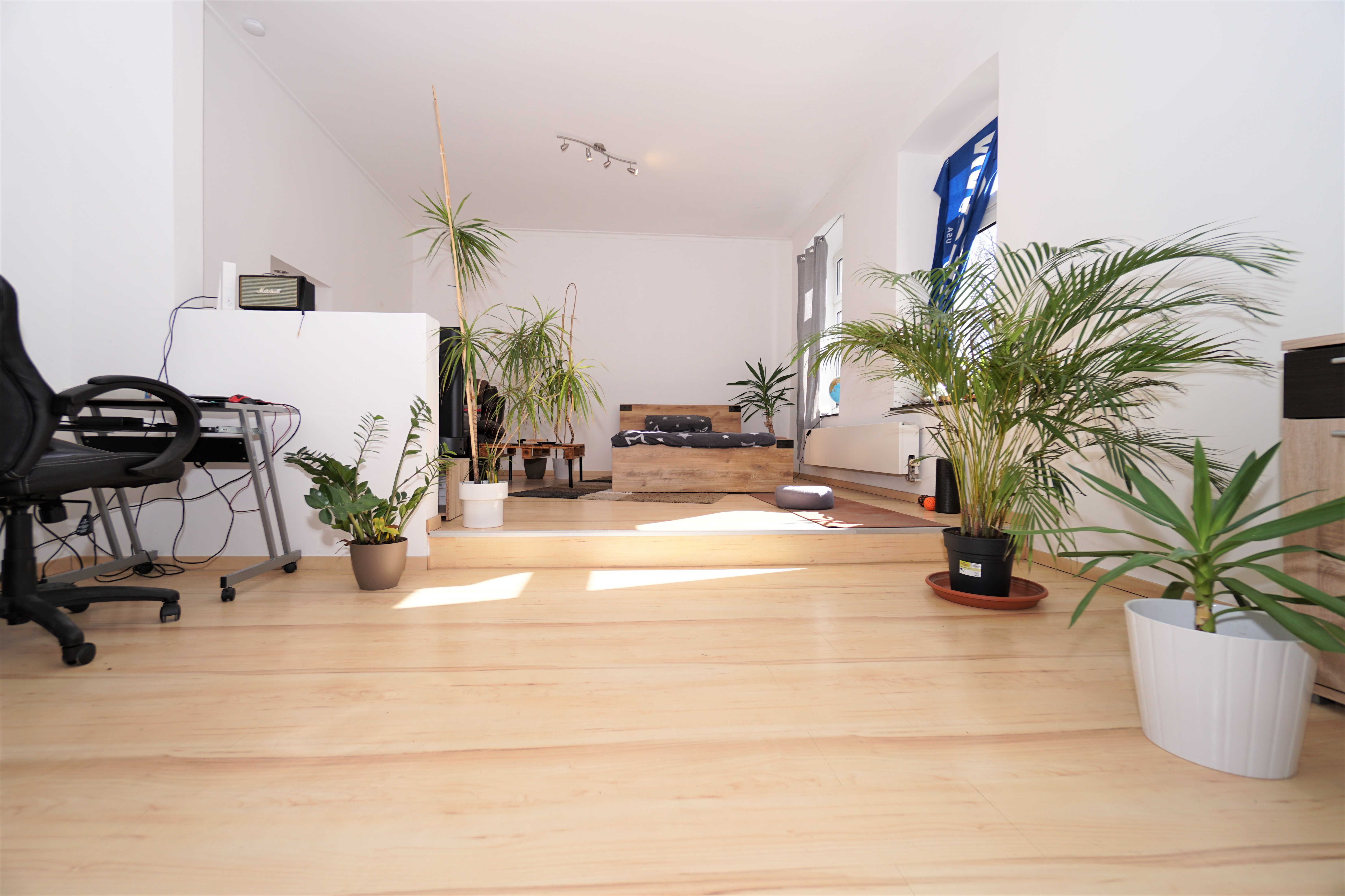 Lichtdurchflutete und loftartige 2 Zimmerwohnung