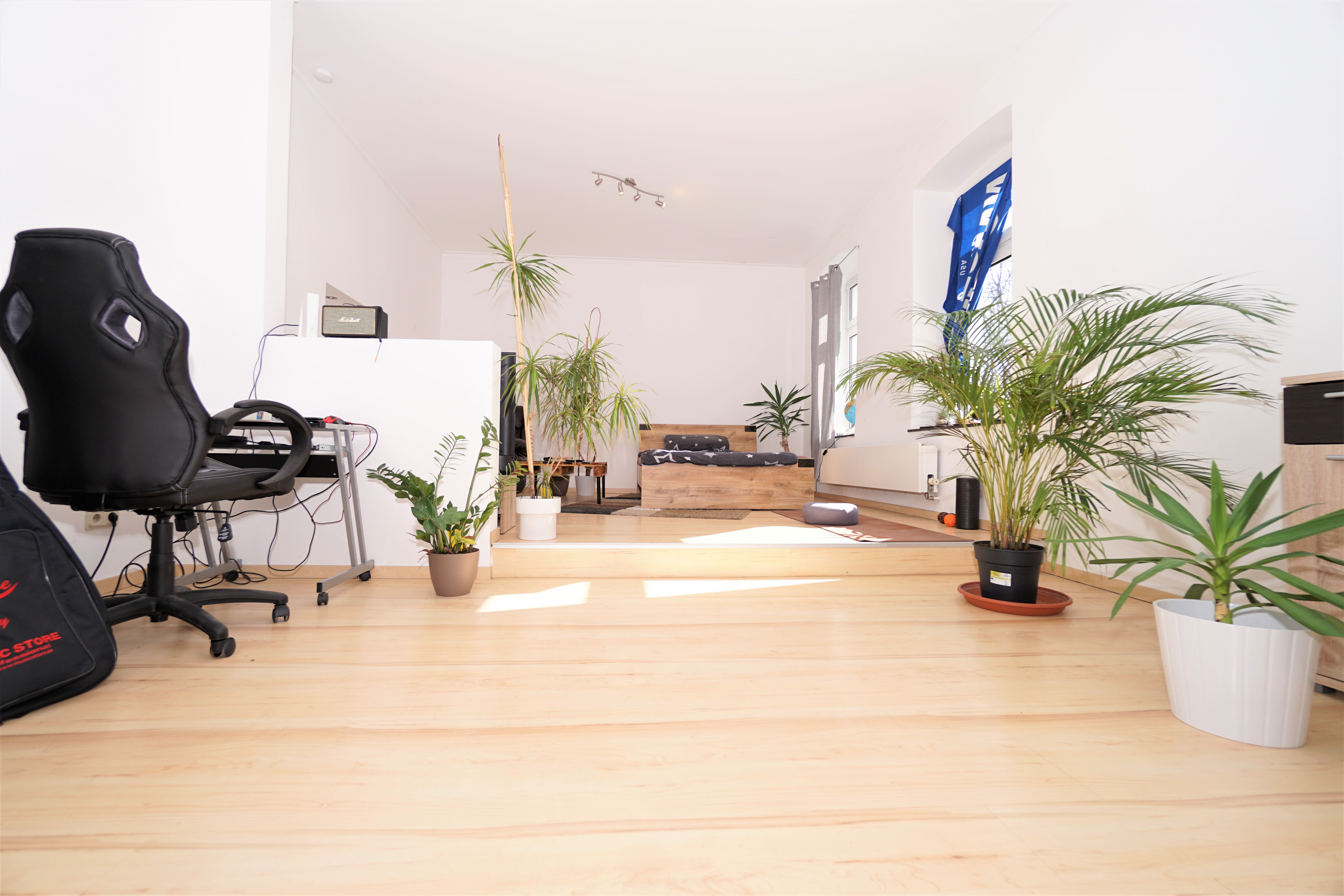 Lichtdurchflutete und loftartige 2 Zimmerwohnung