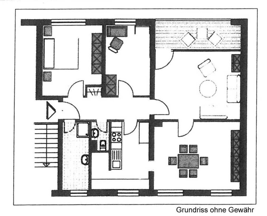 Helle 3,5 Zimmer Wohnung in ruhiger Lage auf dem Heiderhof