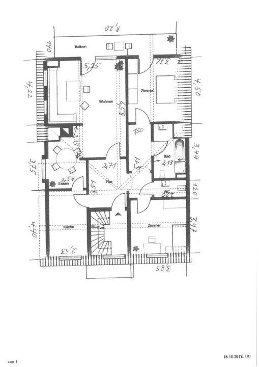 Helle, großzügige 3 Zimmer Wohnung in ruhiger Lage von Bad Godesberg!