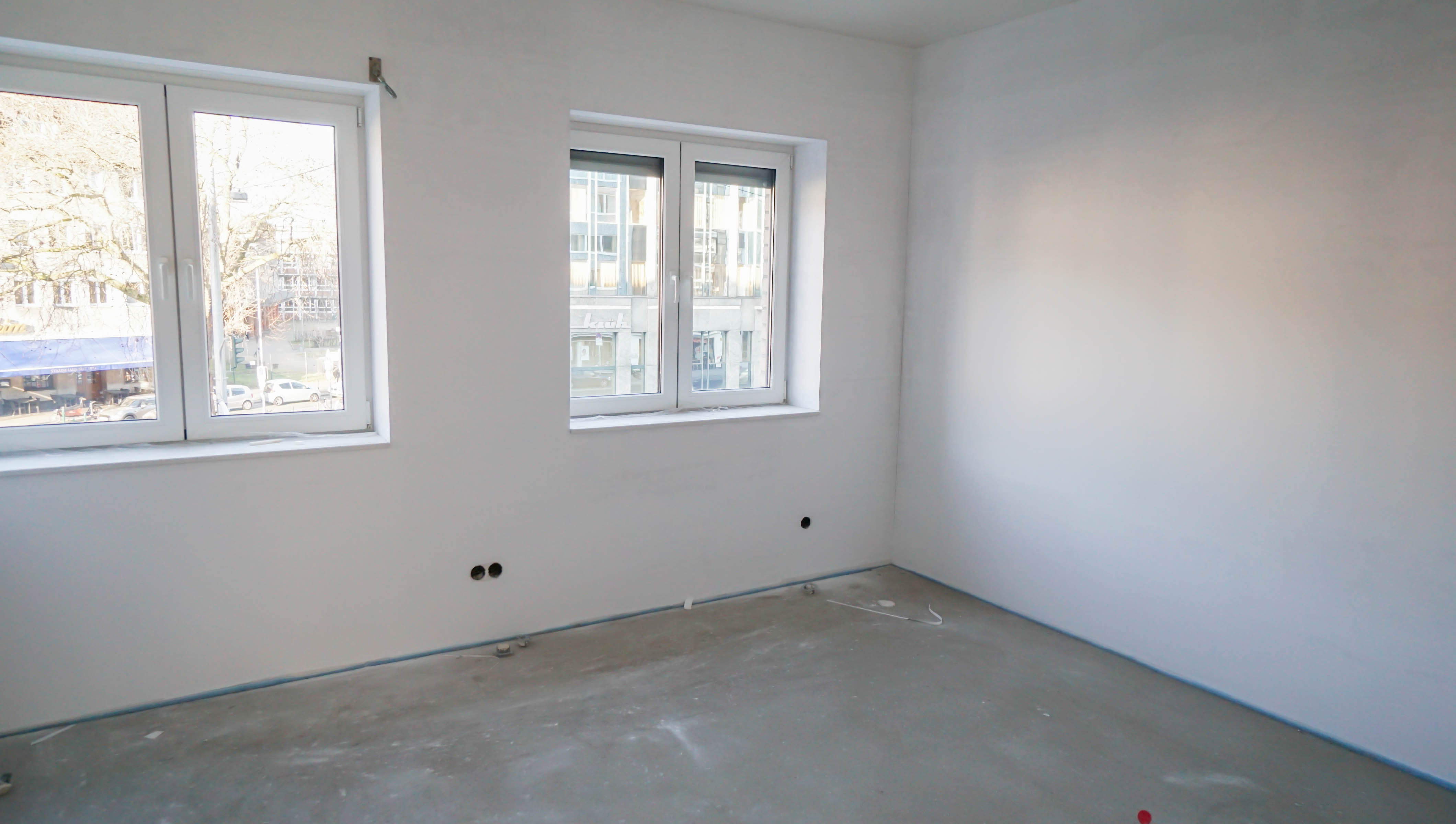 Attraktive 3 Zimmer Wohnung mit Balkon und Einbauküche als Neubau-Erstbezug