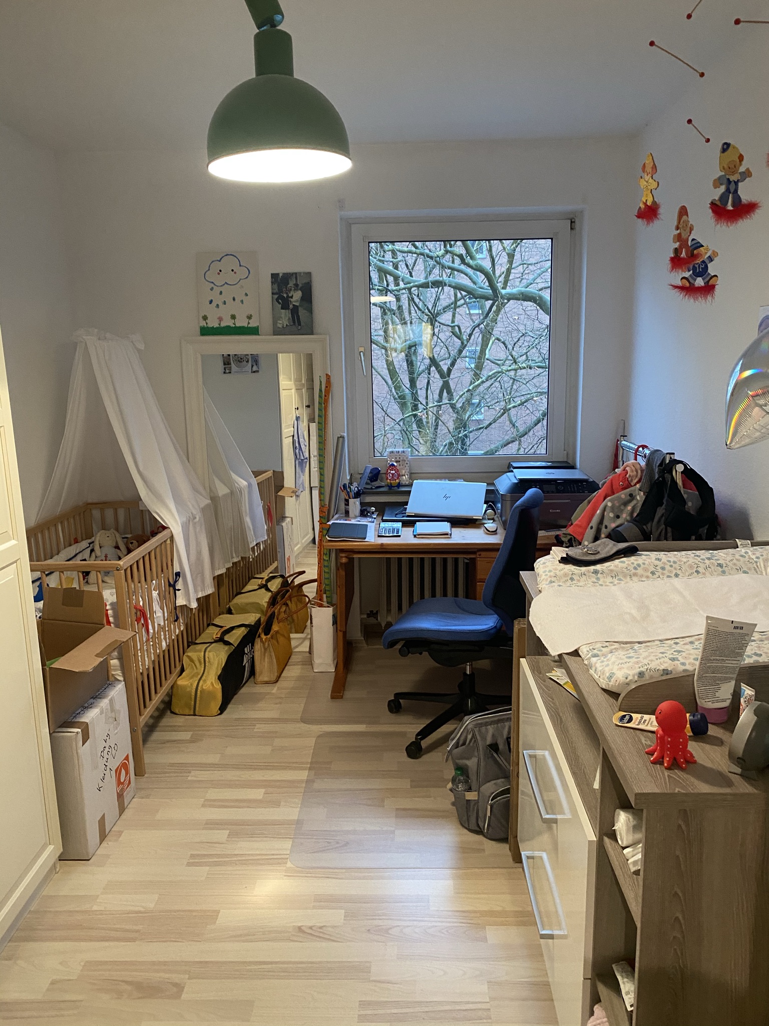 Perfekt geschnittene 3 Zimmer Wohnung mit Balkon in Rheinnähe