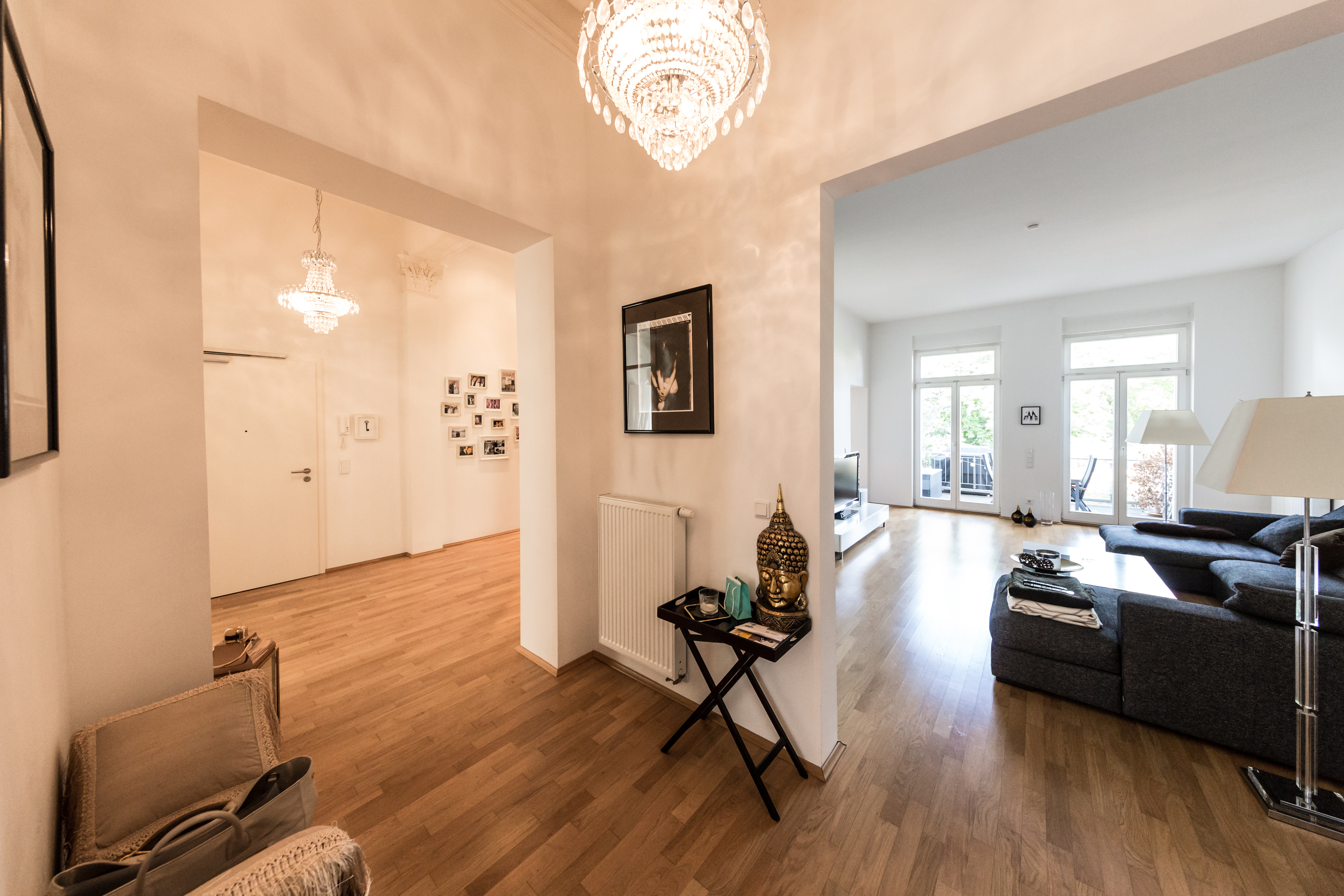 D´dorf-Unterbilk - Wunderschöne Altbauwohnung mit hohen Decken, herrlichen Stuck und Terrasse