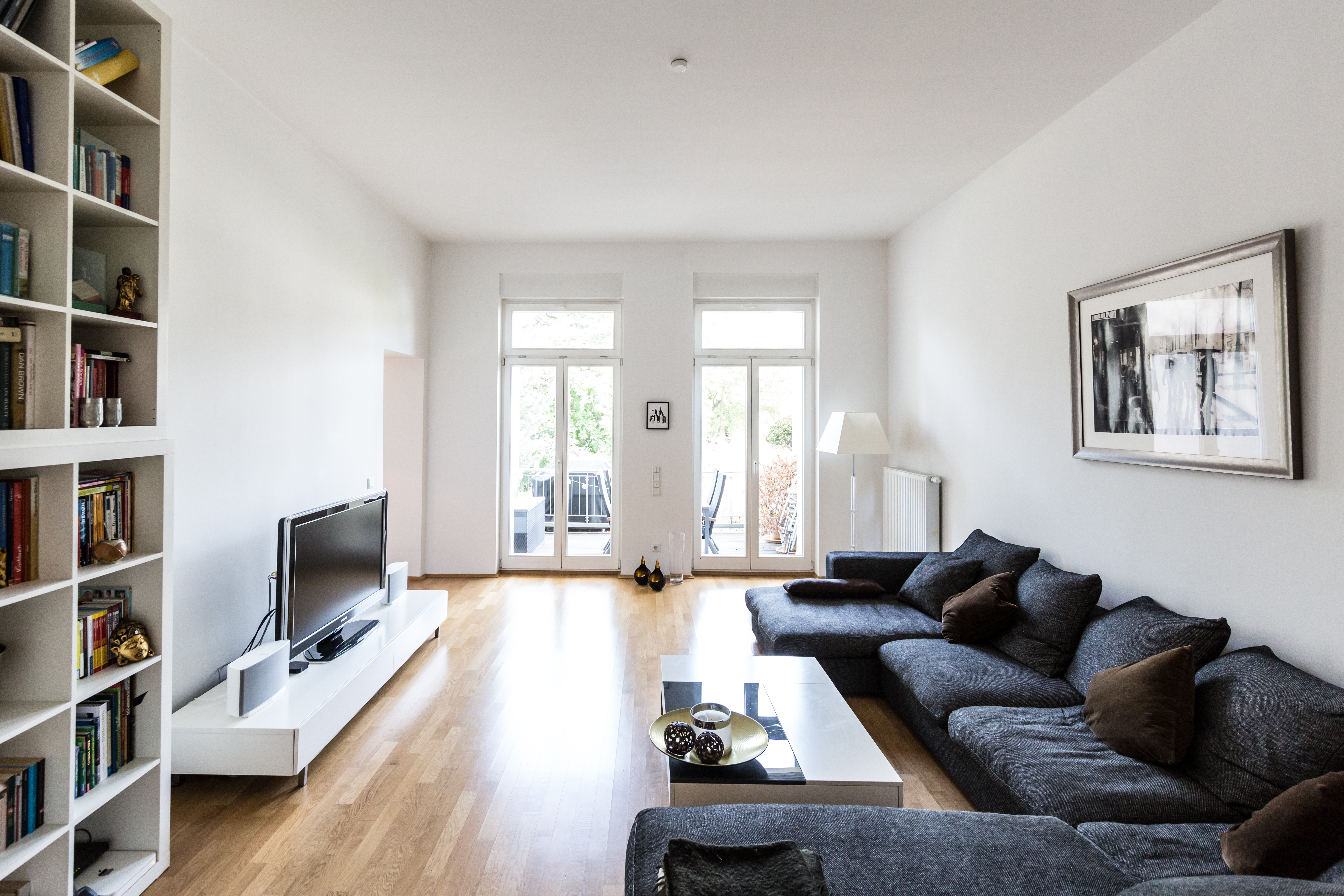 D´dorf-Unterbilk - Wunderschöne Altbauwohnung mit hohen Decken, herrlichen Stuck und Terrasse