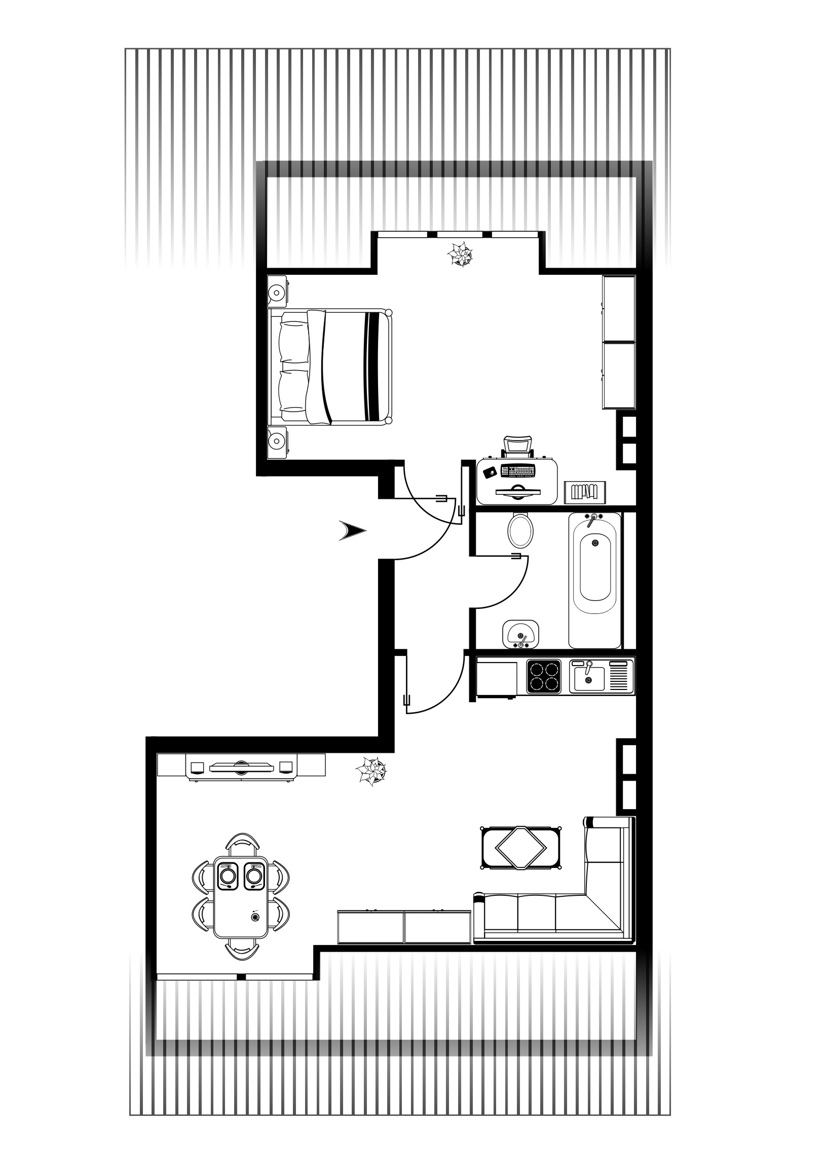 Dieser Preis ist HEISS! Clever investieren in Düsseldorf: DG Wohnung in Rath