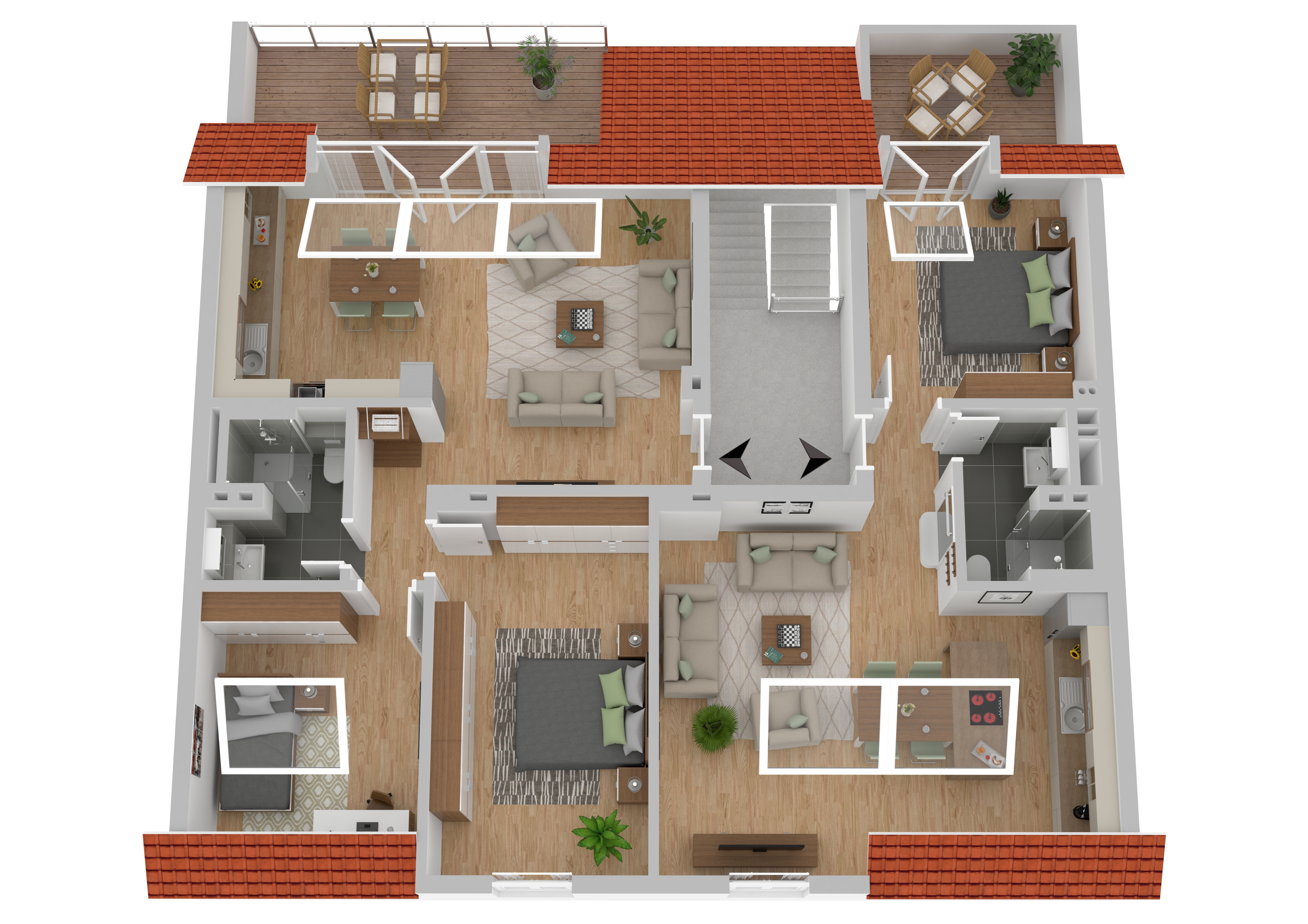 Exklusive Dachgeschosswohnungen als Neu-Ausbau auf einem historischen, stilvollen Altbau von 1907