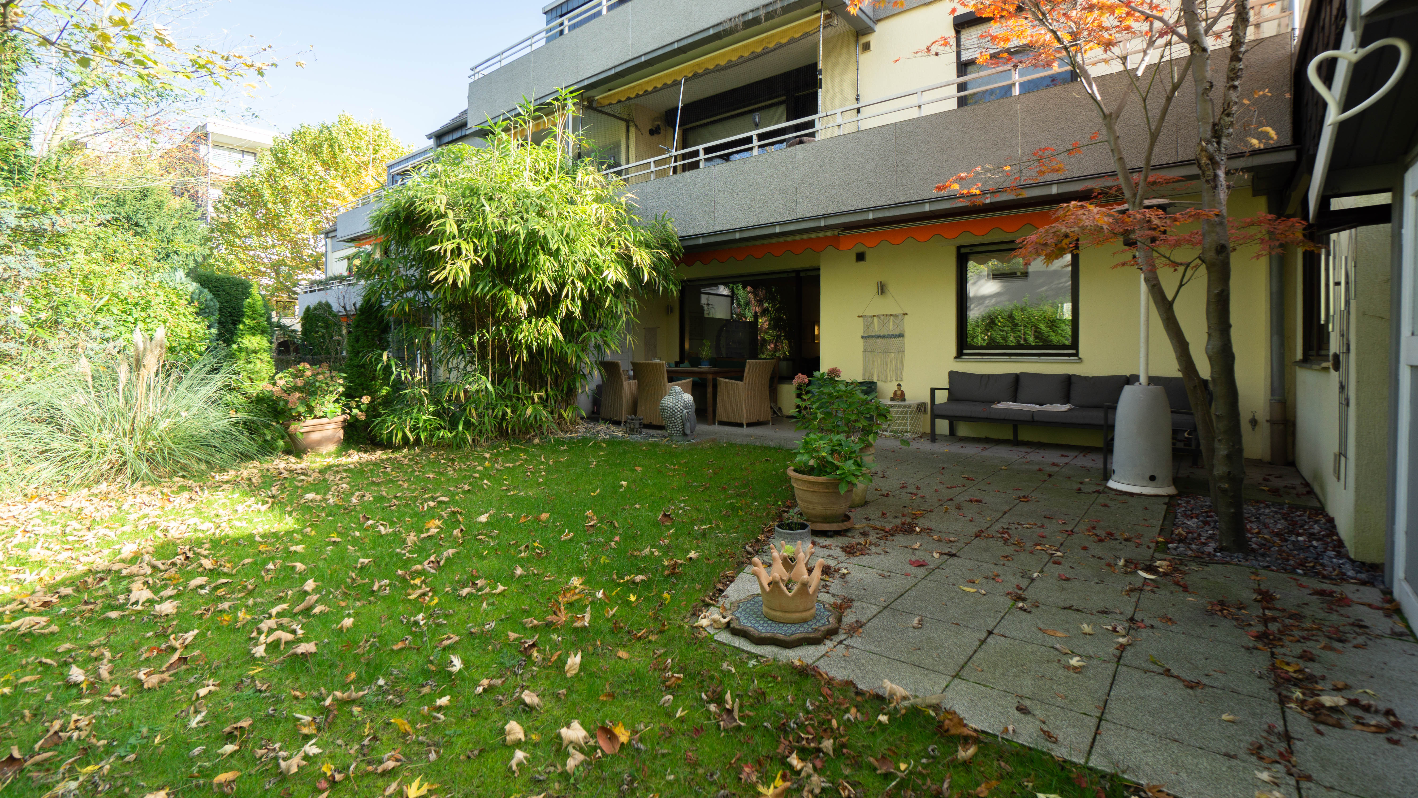 Eine Wohnung voller Gefühle! Einzugsbereite 4 Zi. EG Wohnung mit Traumgarten