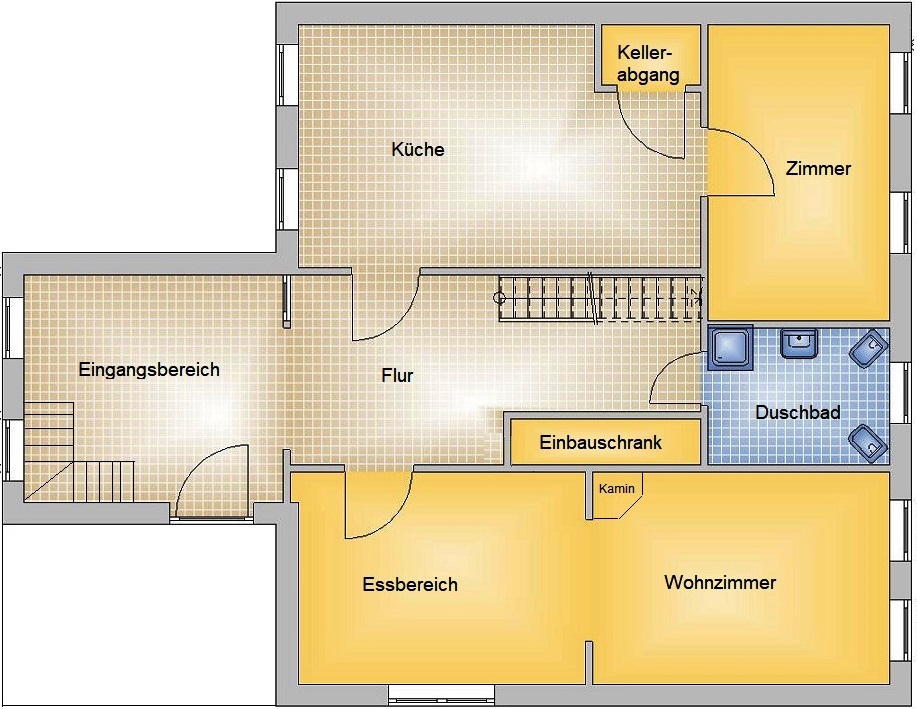 modernisiertes Einfamilienhaus mit Freiterrasse und viel Nebengelass