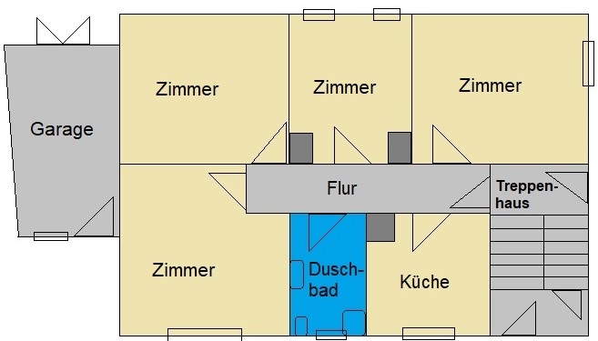 Wohnen und arbeiten auf einem Grundstück mit direktem Wasserzugang