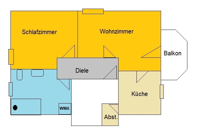 Balkon & Garten! 2-RWE im Grünen
