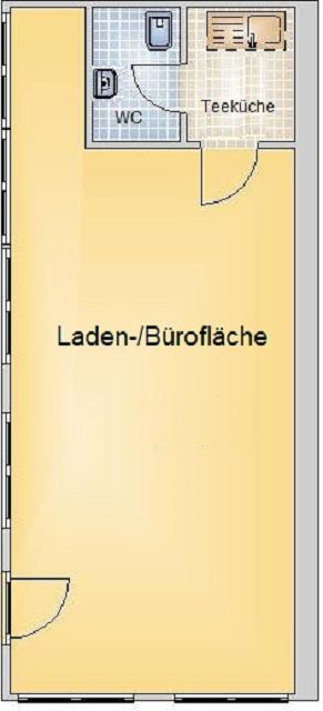 Laden- Bürofläche klein aber fein - nur wenige Meter vom Stadtzentrum entfernt