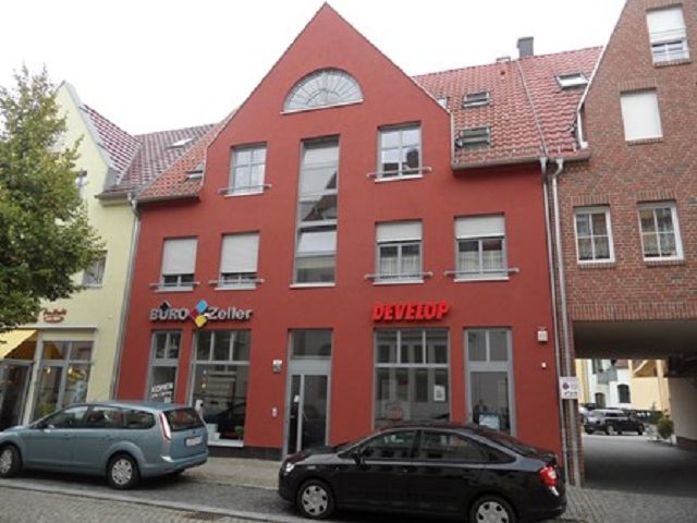 unmöblierte 2,5 Raumwohnung in Mitte des schönen Zentrums im Spreewald mit Balkon und Stellplatz