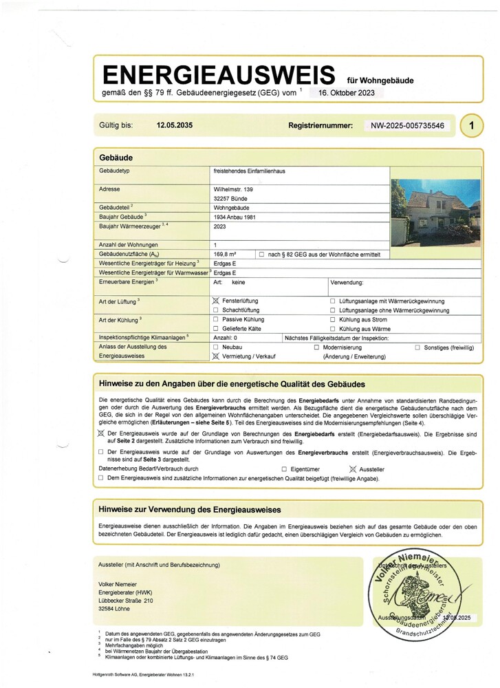 Großzügiges Haus in familiärer Nachbarschaft in Bünde-Ennigloh