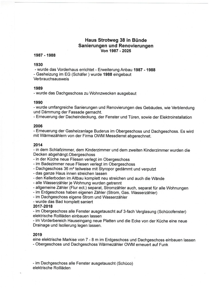 Attraktives MFH am Strotweg in Bünde - Renditestarke Kapitalanlage mit 4 Einheiten!