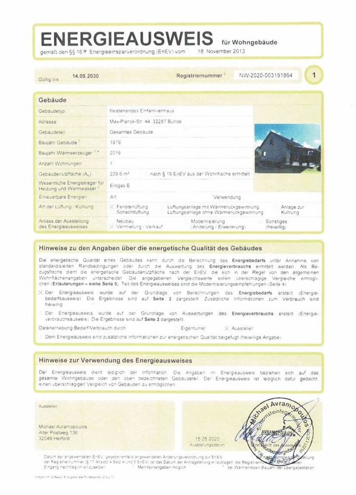 Ideales Haus für junge Familien