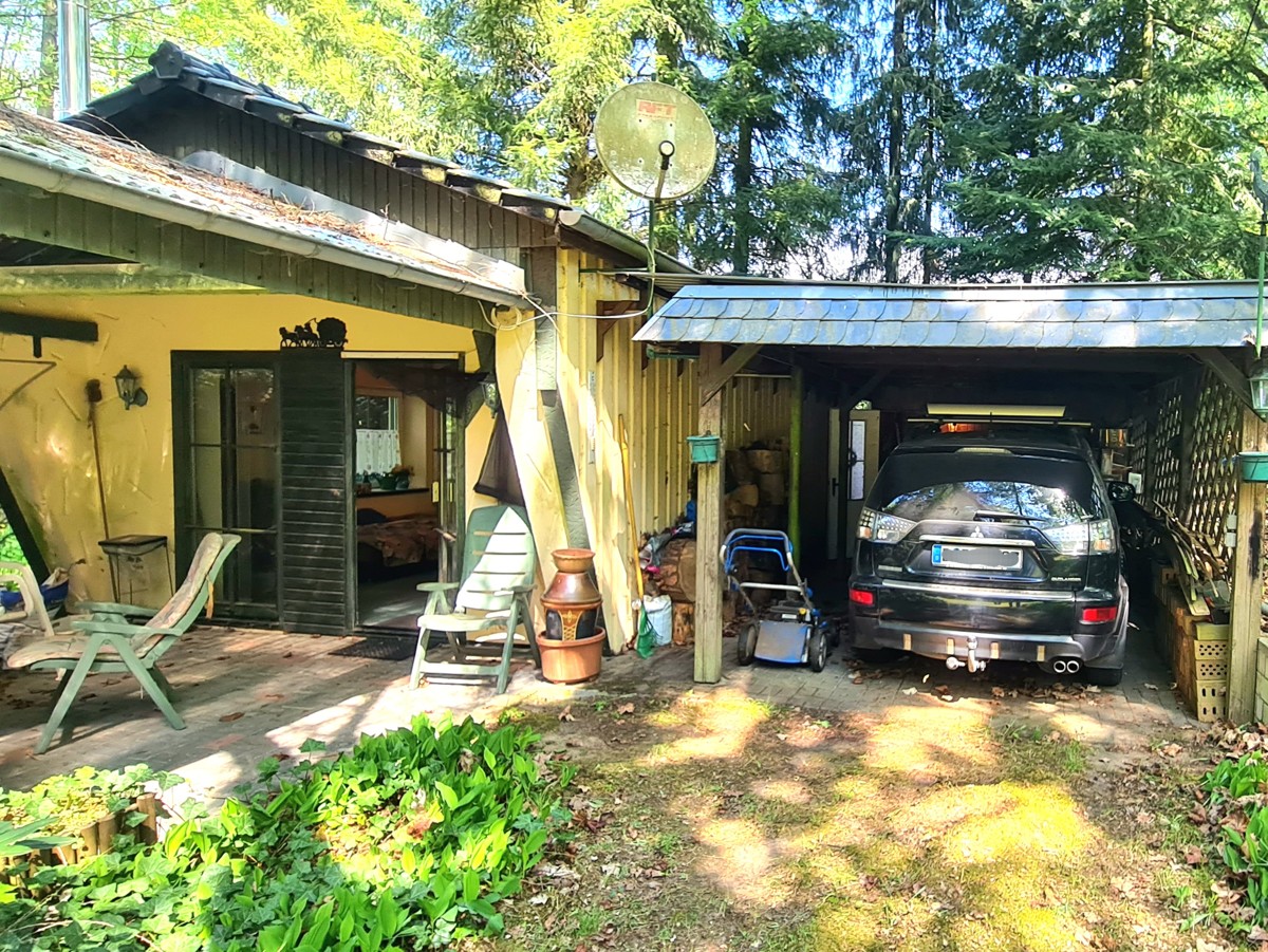 RESERVIERT|Naturparadies Rheinsberg: 35m² Bungalow, 2155m² Freizeitgrundstück, Nähe zu zwei Seen
