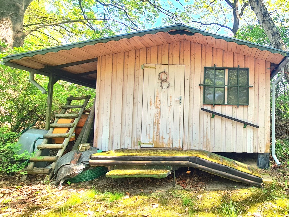 RESERVIERT|Naturparadies Rheinsberg: 35m² Bungalow, 2155m² Freizeitgrundstück, Nähe zu zwei Seen