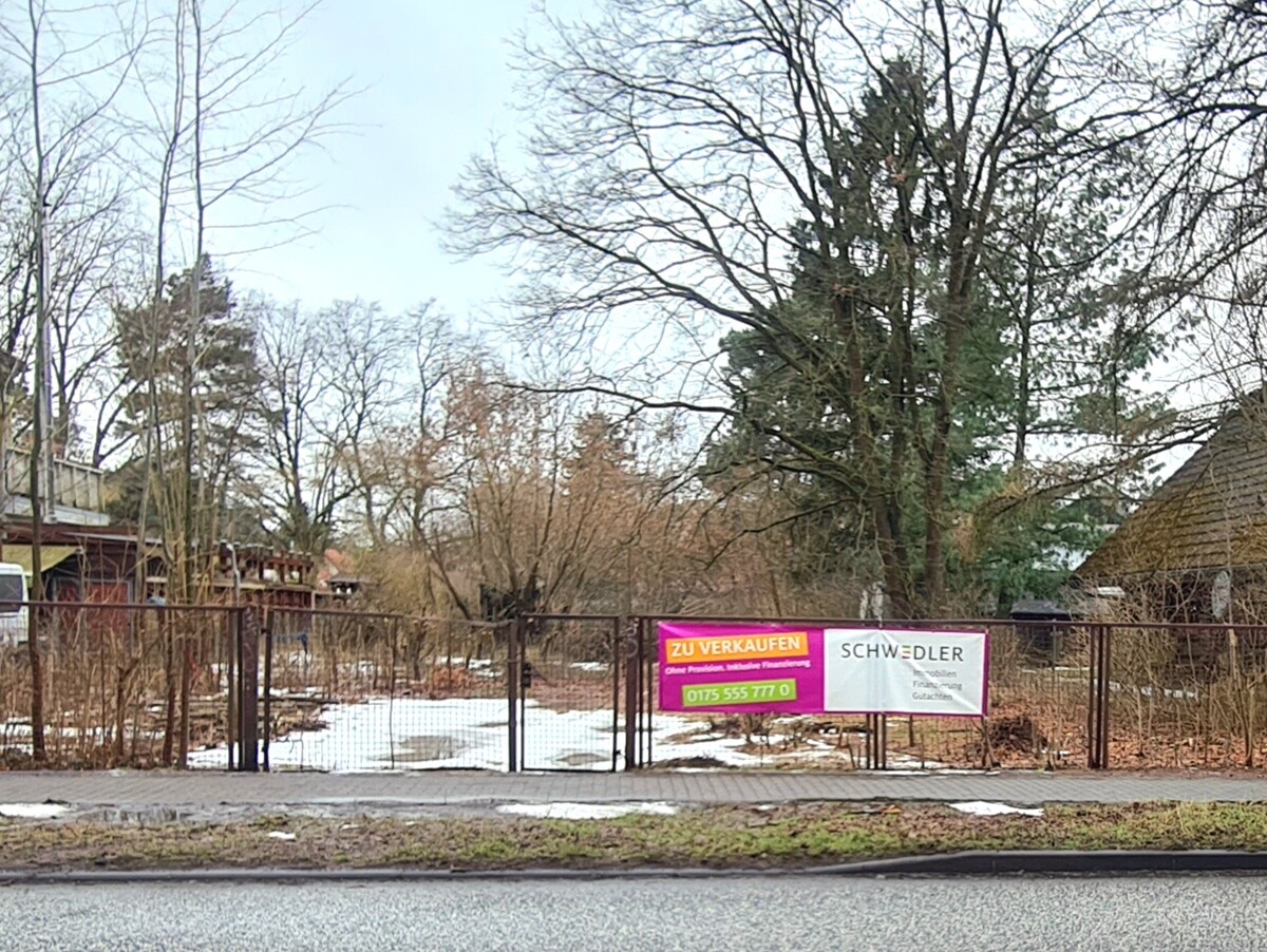PROVISIONSFREI | 1443 m² Baugrundstück zum Bodenrichtwert in begehrter Wohnlage in Schildow