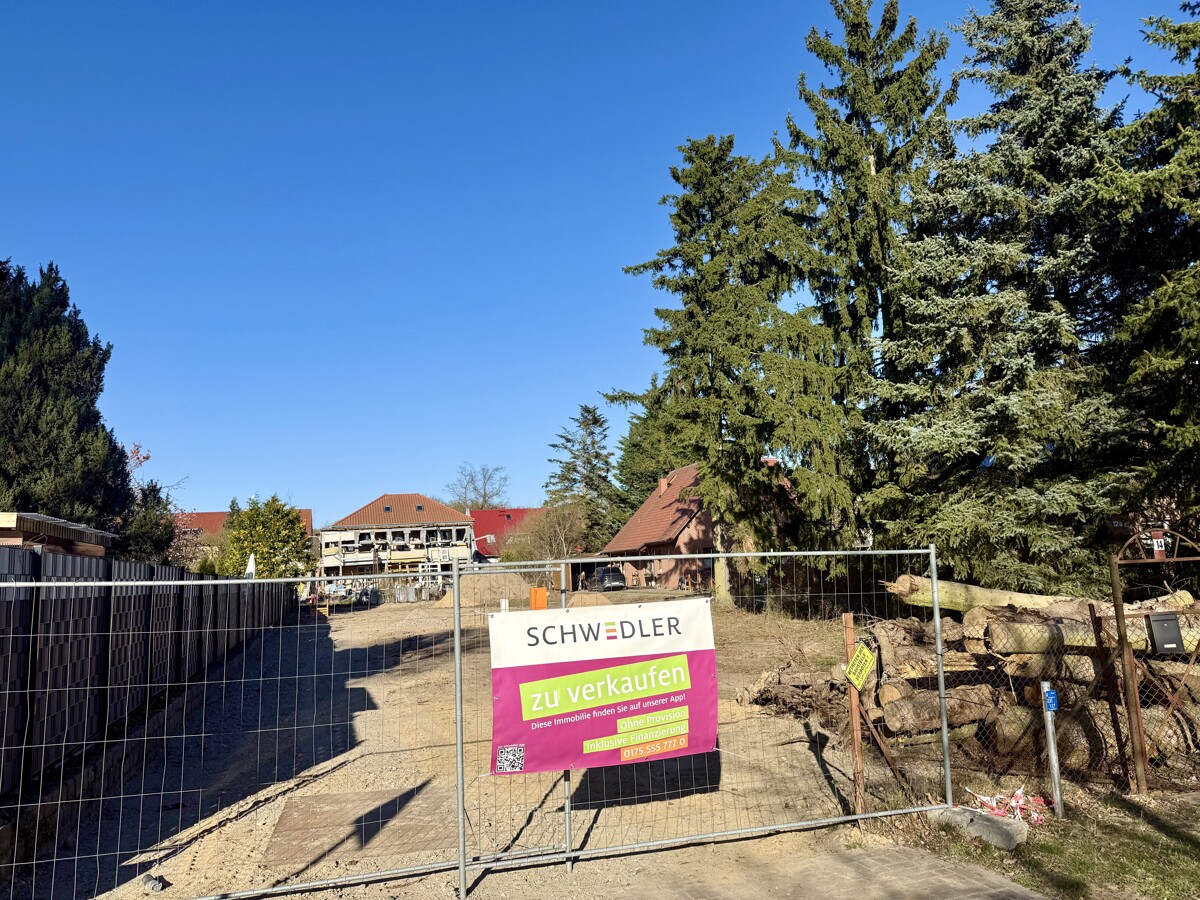 OHNE BAUBINDUNG | Provisionsfreies Grundstück für EFH und ZFH in Ahrensfelde