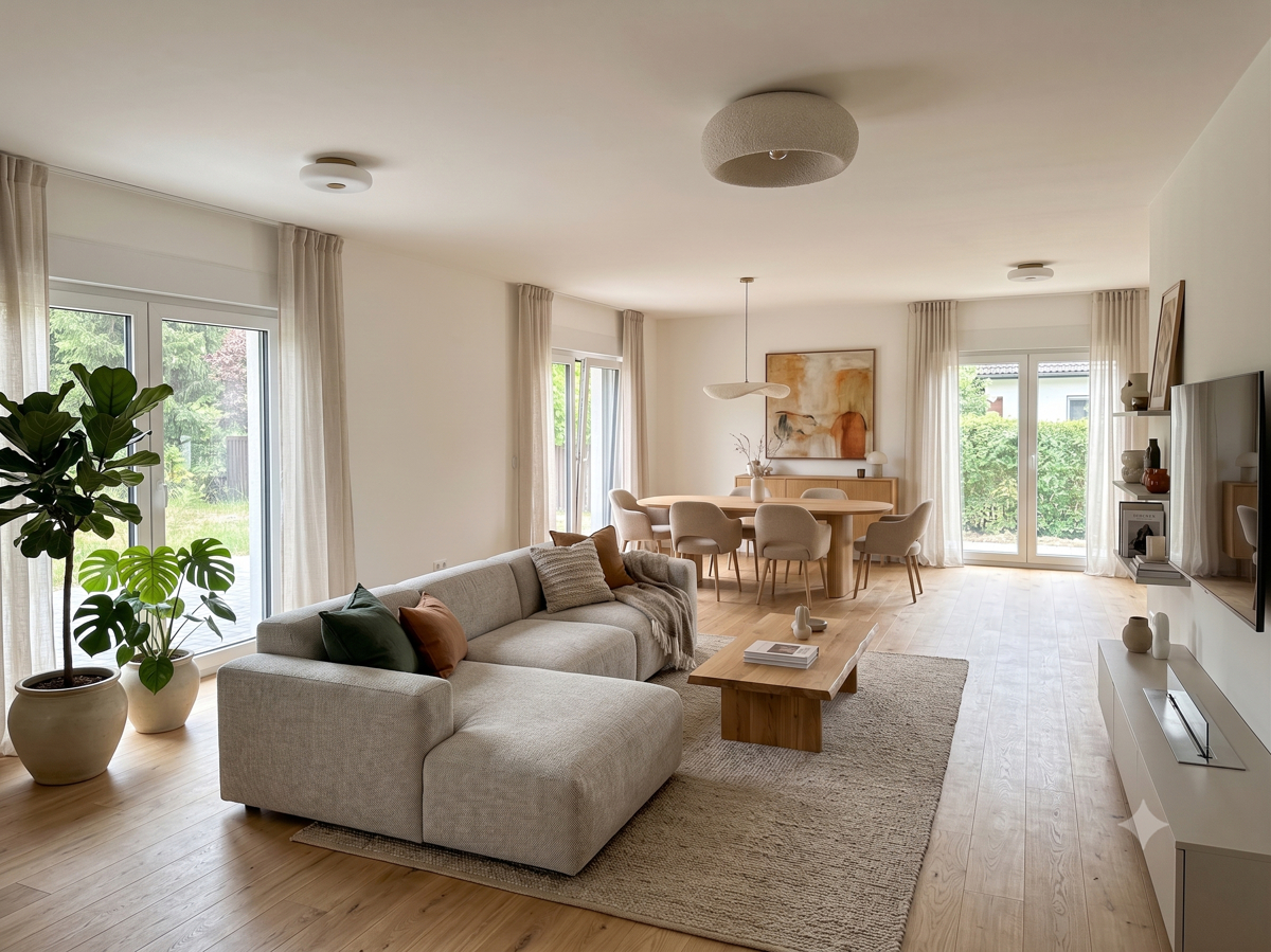 ERSTBEZUG | Exklusive Villa mit ca. 200m² Wohnfläche und großzügigem Garten