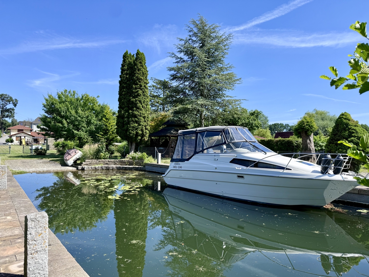 WASSERGRUNDSTÜCK – Wohnbaugrundstück inkl. Baugenehmigung für einen Bungalow