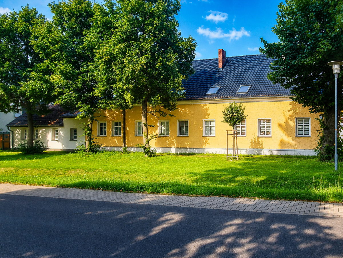 Wo Pferde zu Hause sind – Historisches Gut mit ca. 9.000 m² Grundstück mit 260 m² Gutshaus