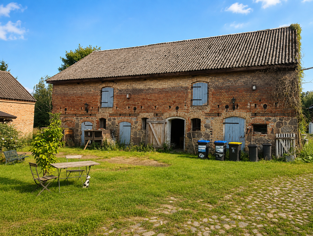 Wo Pferde zu Hause sind – Historisches Gut mit ca. 9.000 m² Grundstück mit 260 m² Gutshaus