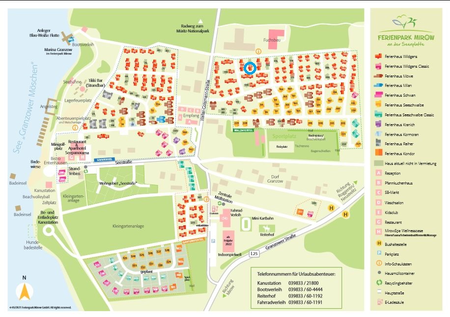 PROVISIONSFREI |Skandinavisches Ferienhaus im Ferienpark Mirow – Erholung, Komfort & Rendite