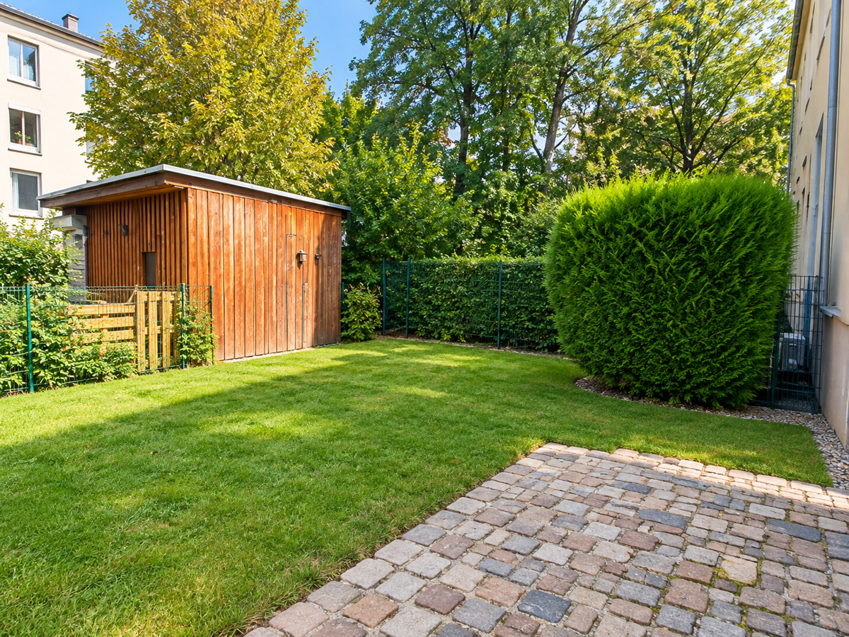 Ein Haus-2x90m² Wohnungen, 696 m² Grundstück-4 Garagen-5 Stellplätze und viel Ausbaupotenzial