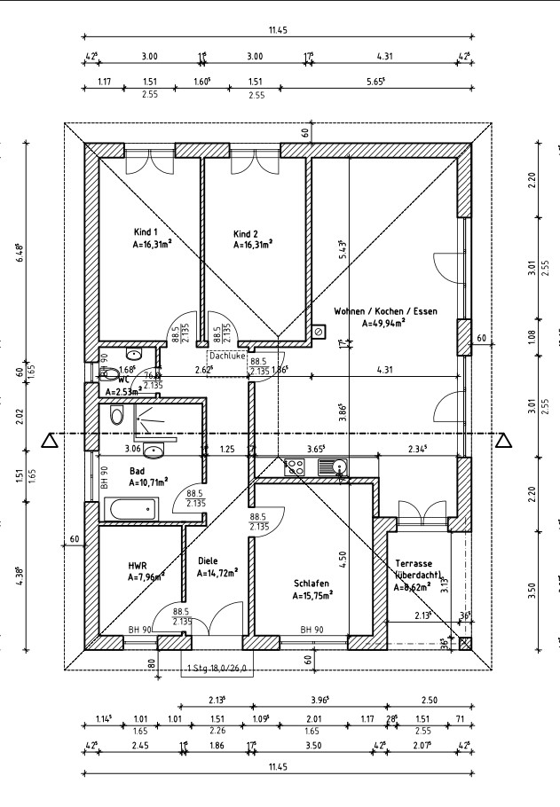 NEUBAU | Individualisierbarer Bungalow mit Ausbaureserve zum Erstbezug in Bernau Schönow