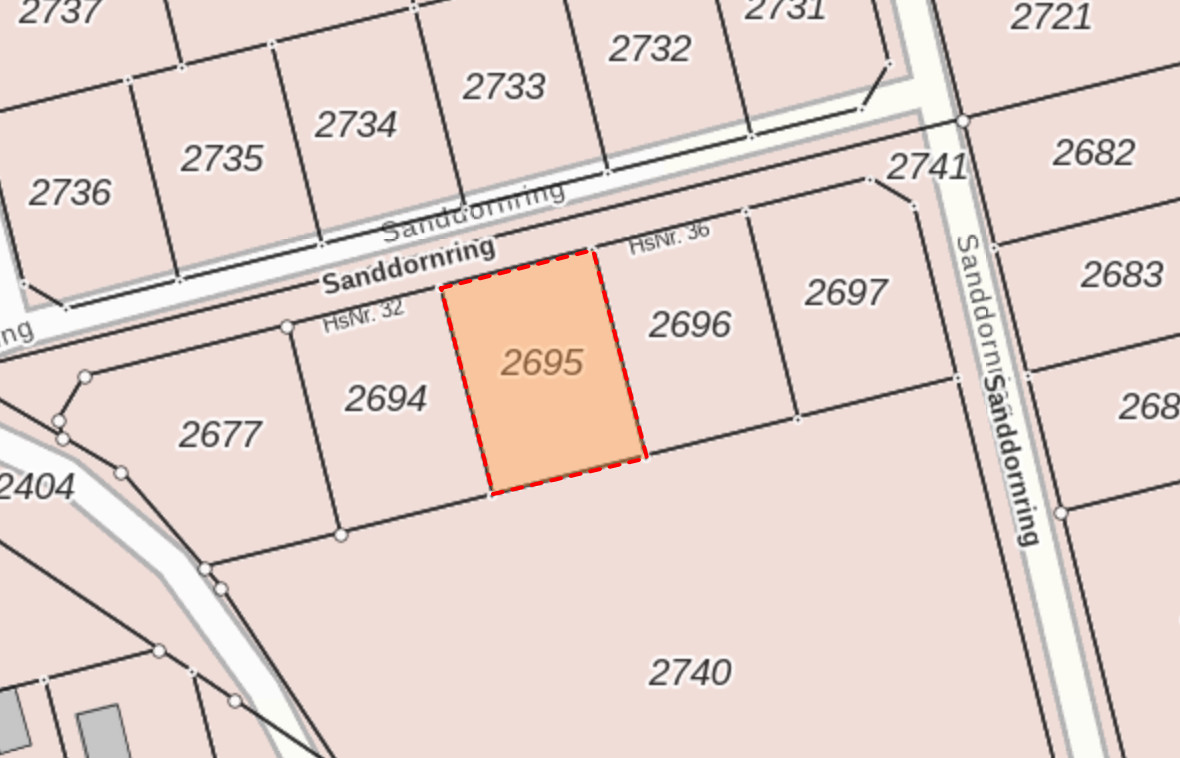 BAUTRÄGERFREI | ca. 650qm großes Wohnbaugrundstück + weitere mit 600qm - 700qm
