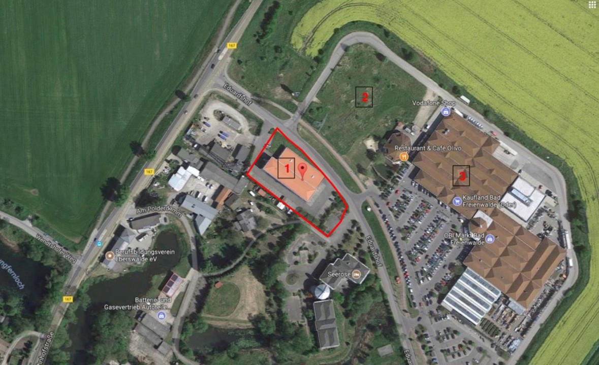 PROVISIONSFREI | Gewerbe über 616 qm mit Entré, Achriv und Stellplätzen in Bad Freienwalde