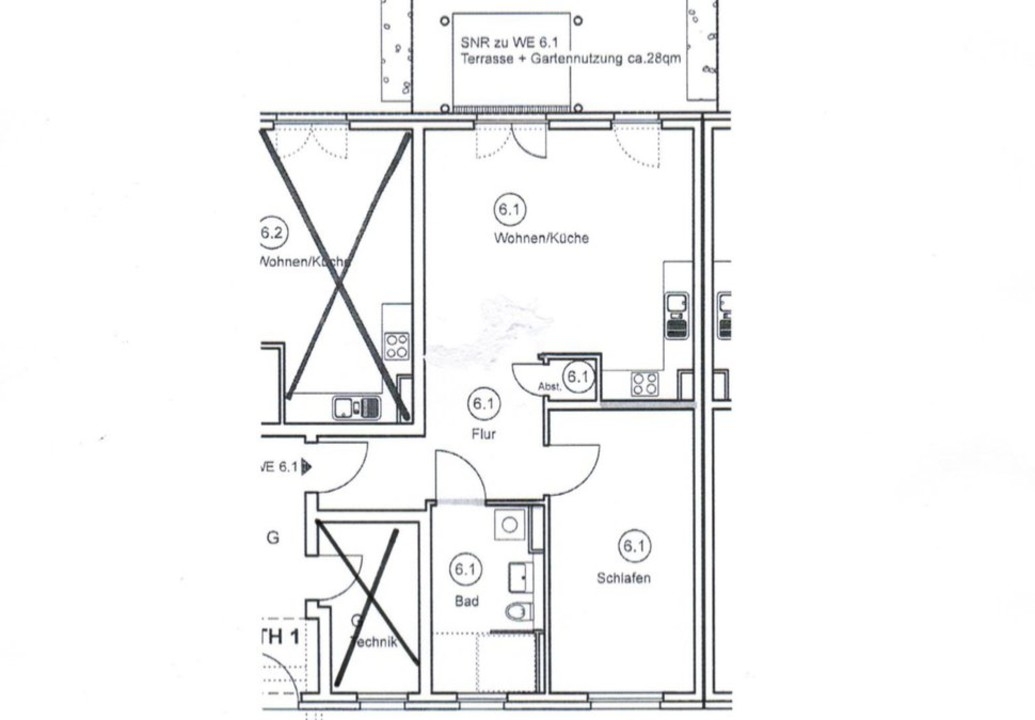 ERSTBEZUG AB DEZEMBER | Individuelle 2 Raumwohnung inkl. Garten und Stellplatz