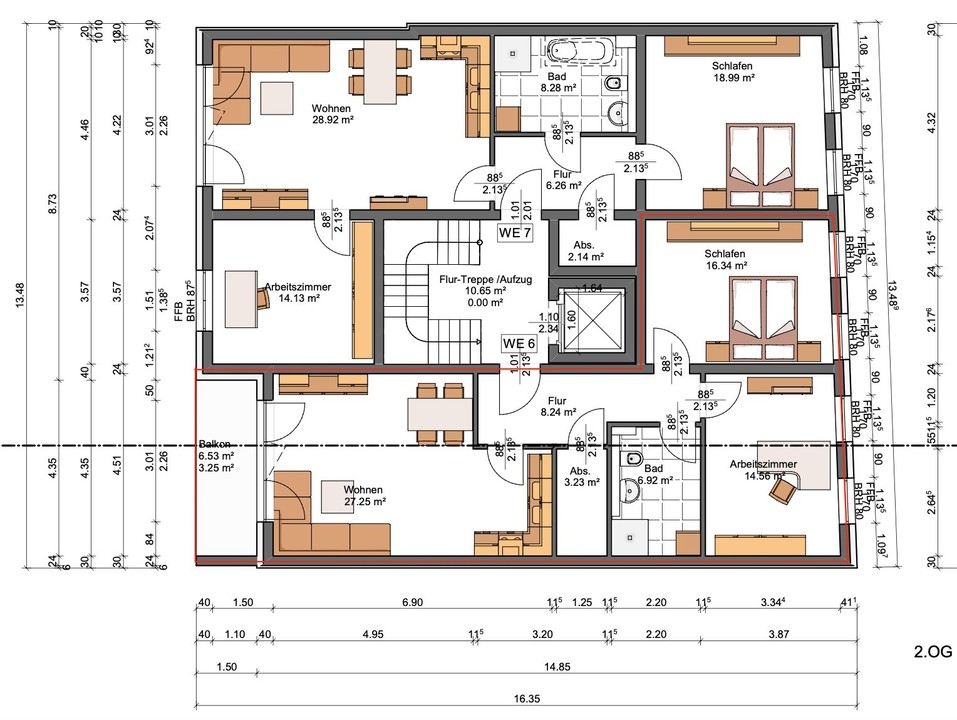 KEIN AUTO MEHR | 2 bis 4 Zimmer mit Lift zum Erstbezug | 55qm – 140qm PROVISIONSFREI