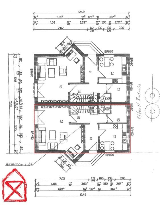 RESERVIERT Doppelhaushälfte mit Garten und ausgebauten Dach ab August